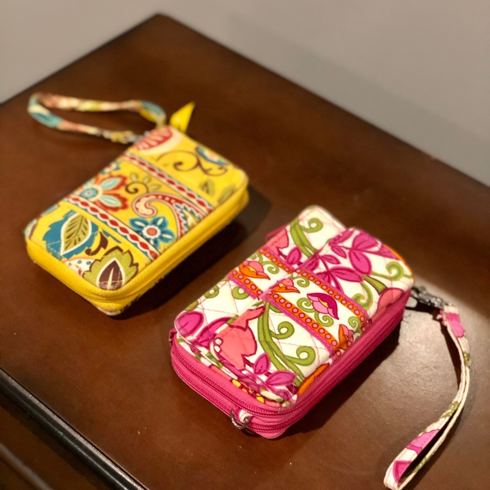 Vera Bradley wristlet- Yellow